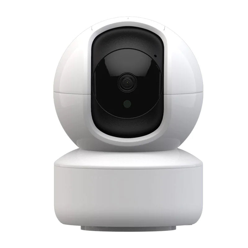 Cámara de Seguridad HD 1080p para Mascotas y Bebés, 2.4GHz, Visión Nocturna, Detección de Movimiento, Almacenamiento en Nube y Tarjeta SD
